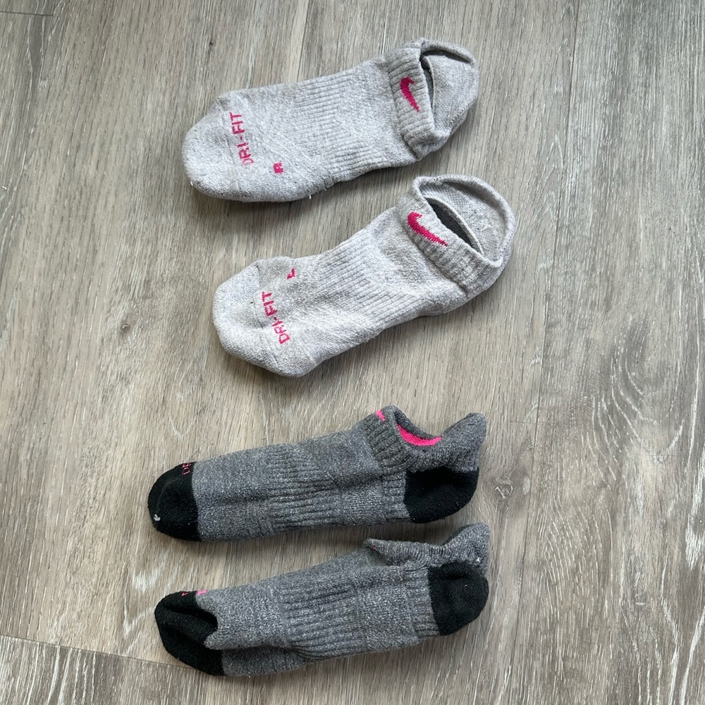 Nike running socks